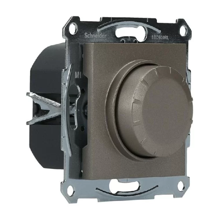 Светорегулятор поворотный без рамки бронза Asfora, EPH6400169 цена 1 330грн - фотография 2