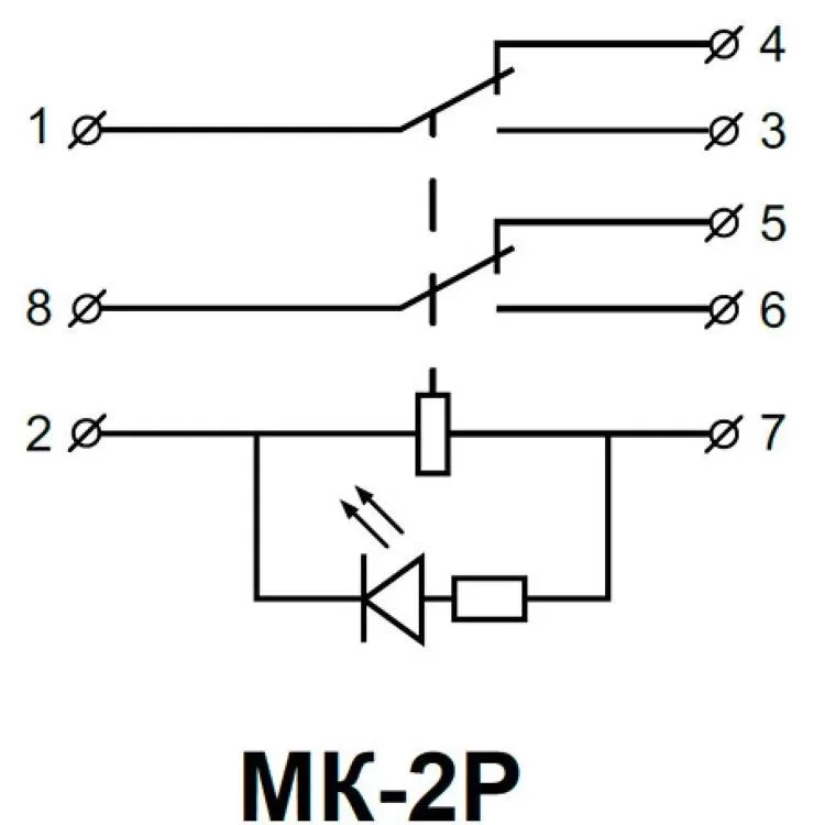 Реле электромагнитное промежуточное MK2P (AC24) АскоУкрем инструкция - картинка 6