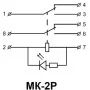 Реле электромагнитное промежуточное MK2P (AC24) АскоУкрем