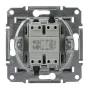вимикач з підсвіткою без рамки сталь Asfora, EPH1400162