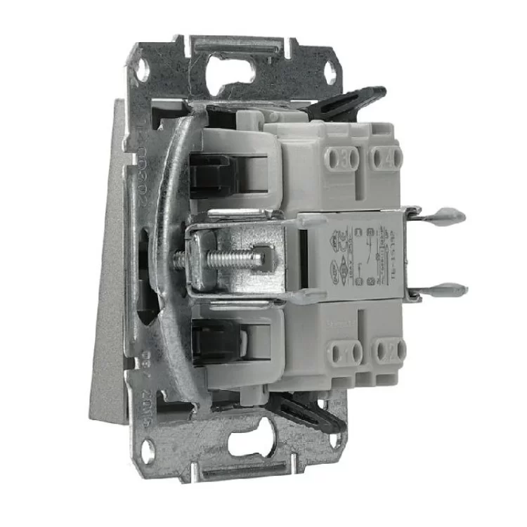 вимикач з підсвіткою без рамки сталь Asfora, EPH1400162 інструкція - картинка 6