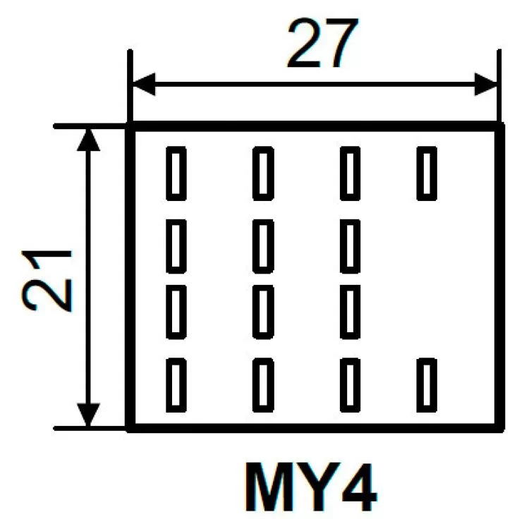 Реле електромагнітне MY4 (AC220) АскоУкрем відгуки - зображення 5