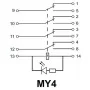 Реле электромагнитное MY4 (AC220) АскоУкрем
