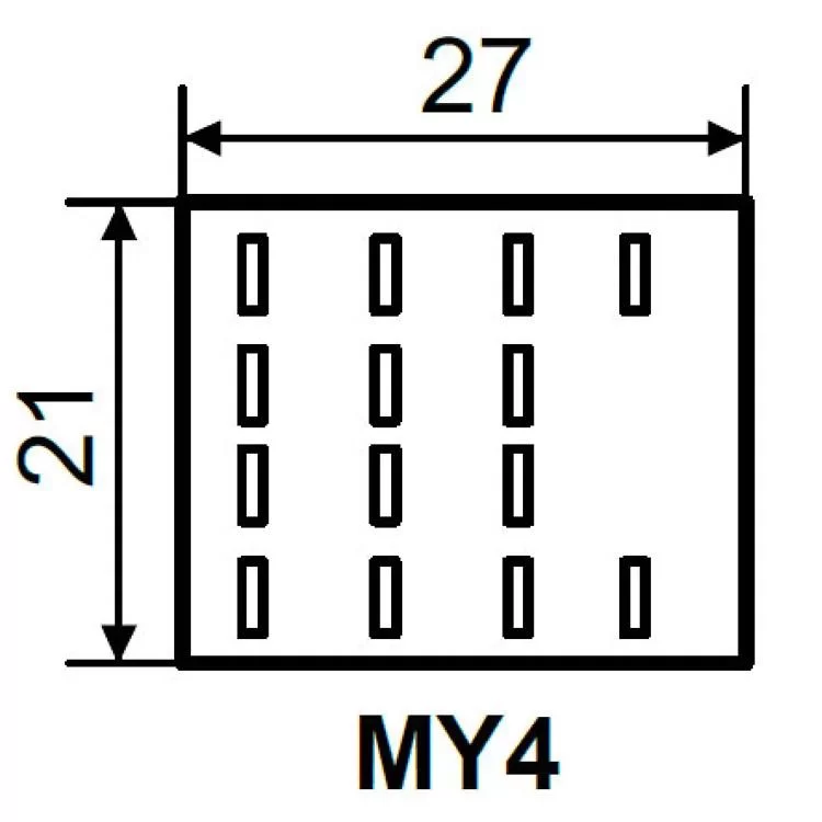 Реле електромагнітне MY4 (DC24) АскоУкрем відгуки - зображення 5