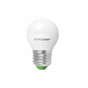 Лампа світлодіодна ЕКО (D) G45. 5W. E27. 3000K (50) EUROLAMP