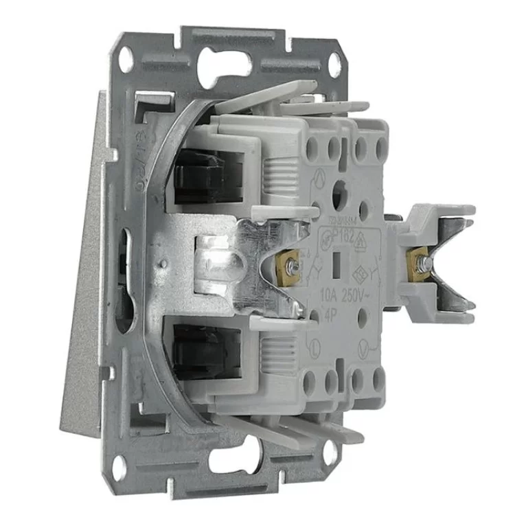 вимикач для жалюзі без рамки сталь Asfora, EPH1300162 відгуки - зображення 5
