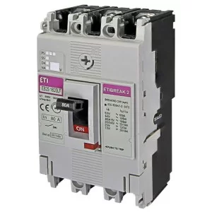 Автоматичний вимикач  EB2S 160/3LF  80A 3p (16kA) ETI