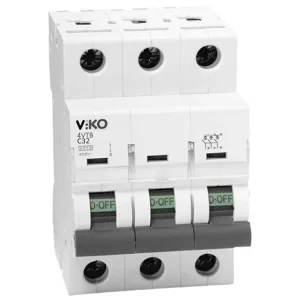 Автоматический выключатель 4VTB-1C 10А 1п. VIKO