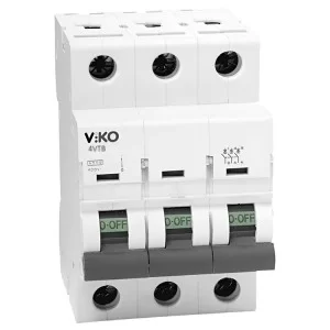 Автоматичний вимикач 4VTB-3C 40А 3п. VIKO