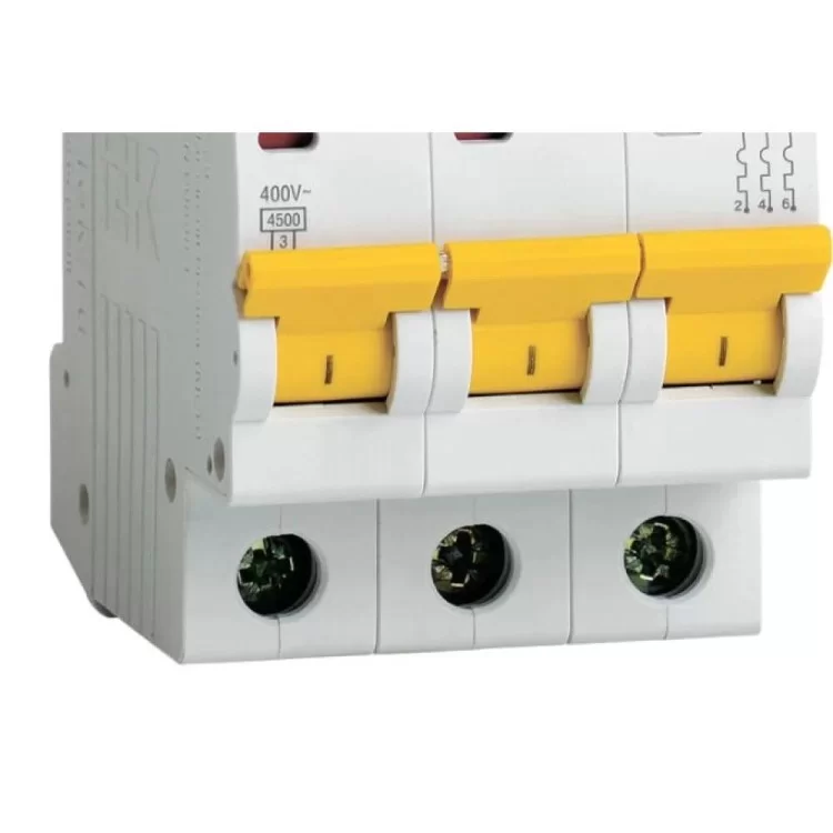 Автоматичний вимикач IEK ВА47-29 3P 1A 4,5кА «B» (MVA20-3-001-B) ціна 398грн - фотографія 2