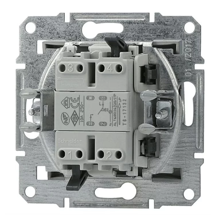 Выключатель кнопочный без рамки «Свет» сталь Asfora, EPH1800162 инструкция - картинка 6