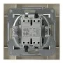 Выключатель кнопочный «Звонок» кремовый Asfora, EPH1700123