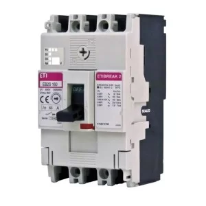 Автоматичний вимикач ETI 004671859 EB2S 160/3HF 3P 63A 40kA (фіксована)