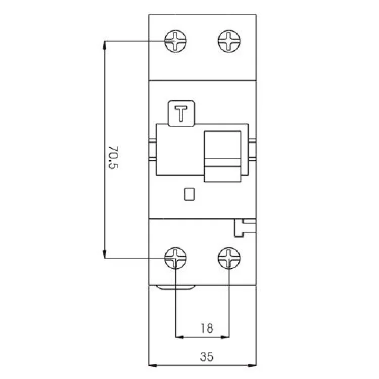 Диференціальний автоматичний вимикач KZS-2M 16A 30 mA ETI відгуки - зображення 5