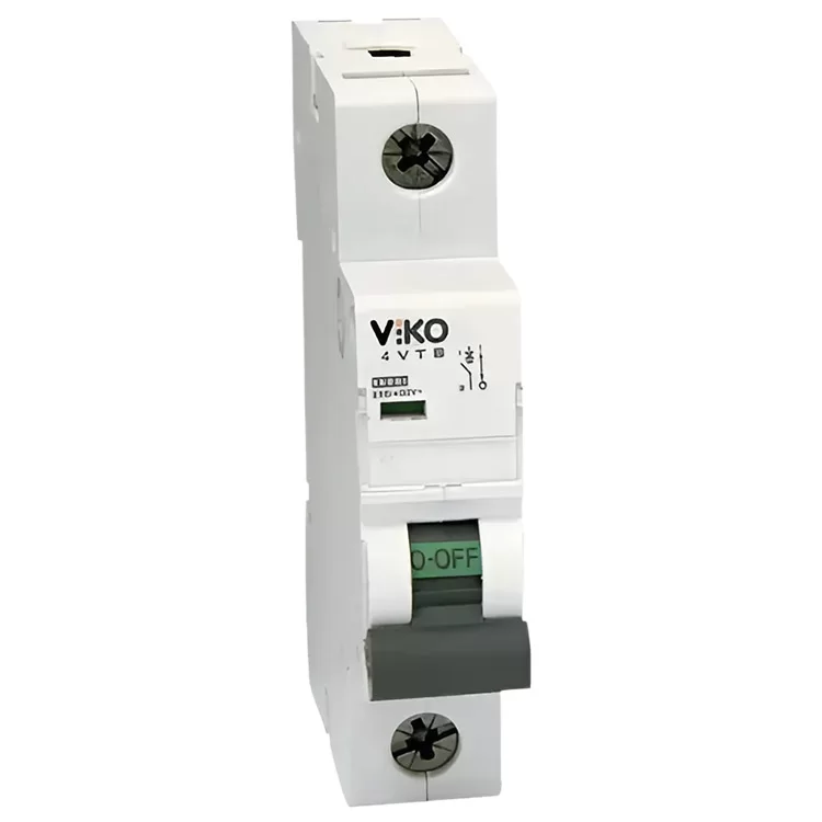 Автоматический выключатель 4VTB-1C 6А 1п. VIKO