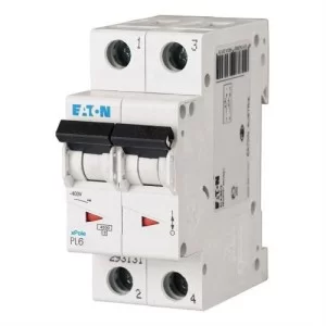 Автоматичний вимикач PL4-B6/2 6А 2п. Eaton