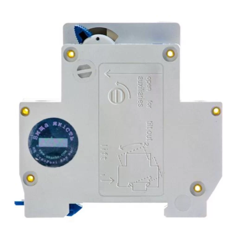 Диференціальний автоматичний вимикач ДВ-2002 6А 30мА 1+Нп. АскоУкрем ціна 340грн - фотографія 2