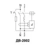 Дифференциальный автомат Аско Укрем 2p 6А 30 тип С ДВ-2002 (A0030010003)