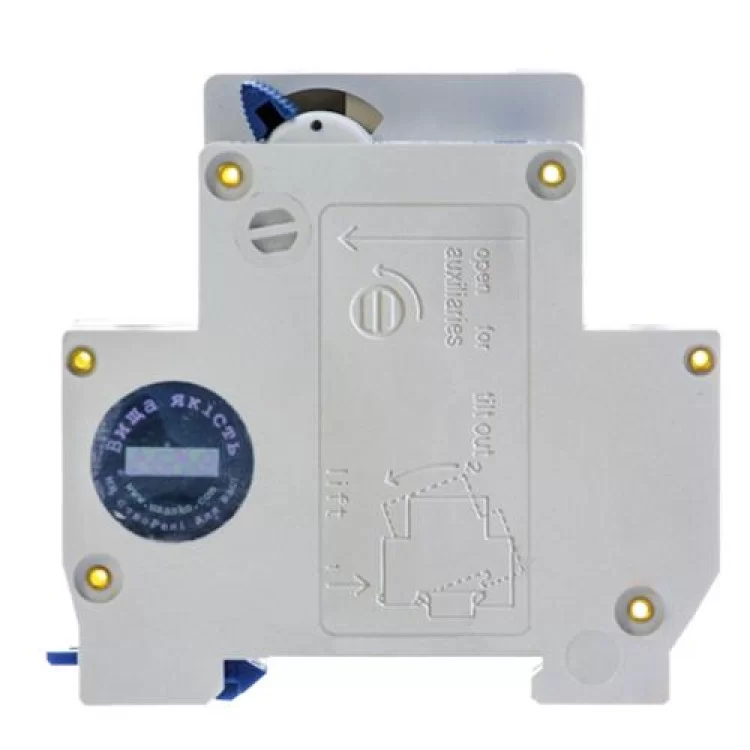 Диференціальний автоматичний вимикач ДВ-2002 10А 30мА 1+Нп. АскоУкрем ціна 340грн - фотографія 2