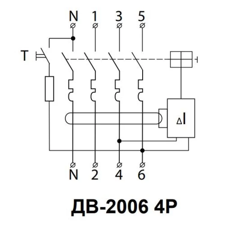 Диференціальний автоматичний вимикач ДВ-2006 16А 30мА 3+Нп. АскоУкрем відгуки - зображення 5