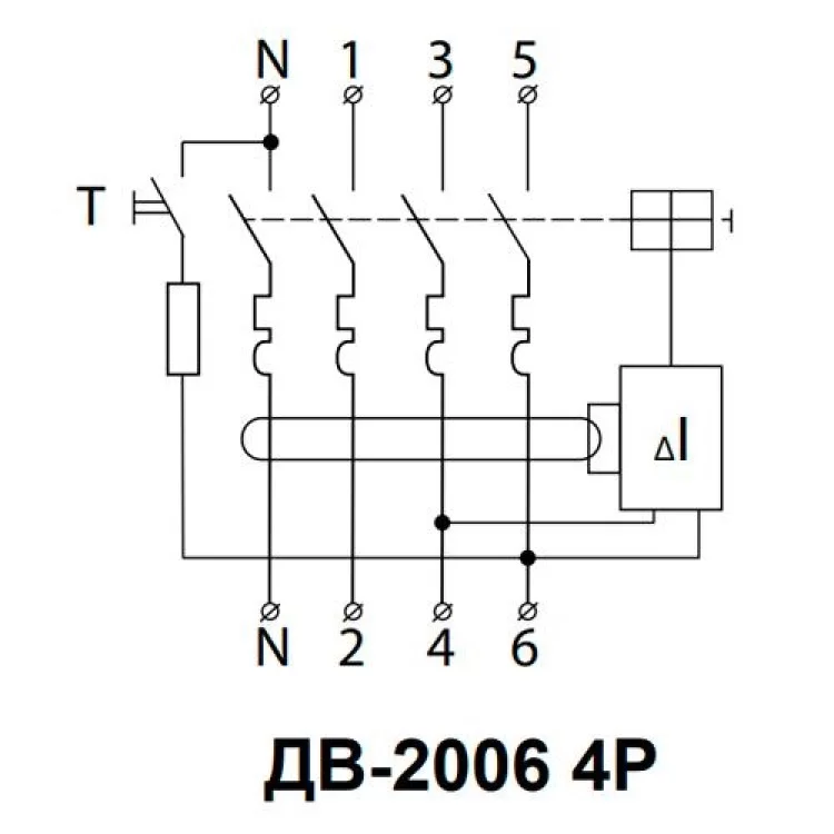Диференціальний автоматичний вимикач ДВ-2006 40А 30мА 3+Нп. АскоУкрем відгуки - зображення 5