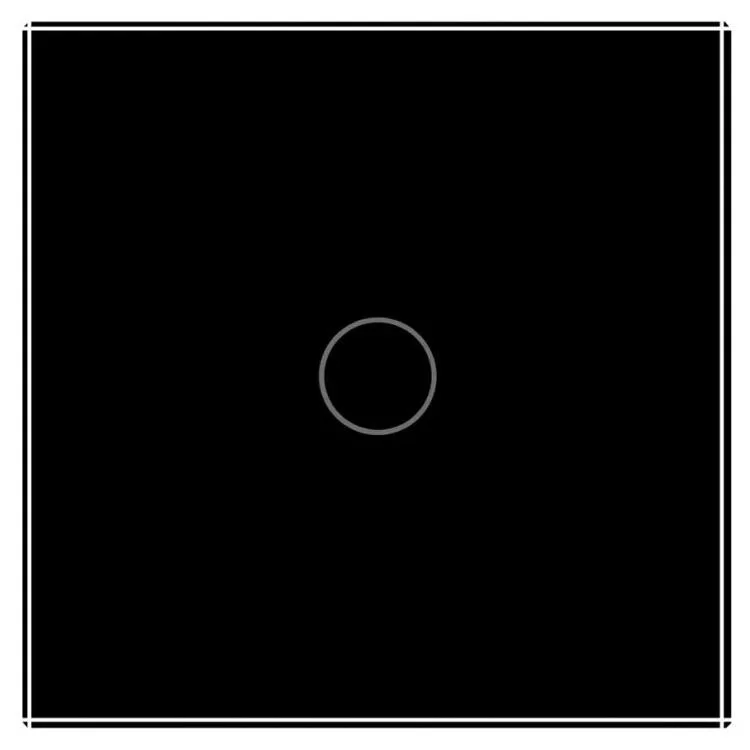 Сенсорна панель вимикача Livolo (1) чорний скло (VL-C7-C1-12) ціна 270грн - фотографія 2