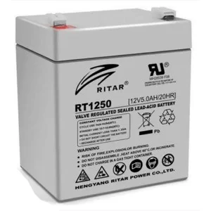 Аккумуляторная батарея RT1250 12V 5 Ah AGM RITAR