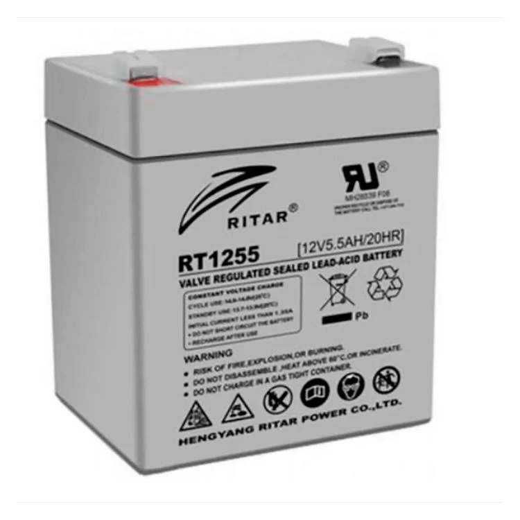 Аккумуляторная батарея RT1255 12V 5.5 Ah AGM RITAR