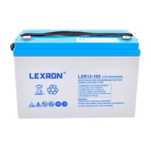 Акумуляторна батарея LEXRON LXR12-105 12V 105AH DEEP CYCLE