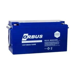 Акумуляторна батарея ORBUS CG12150 GEL 12V 150Ah (485*172*240) Black Q1/34