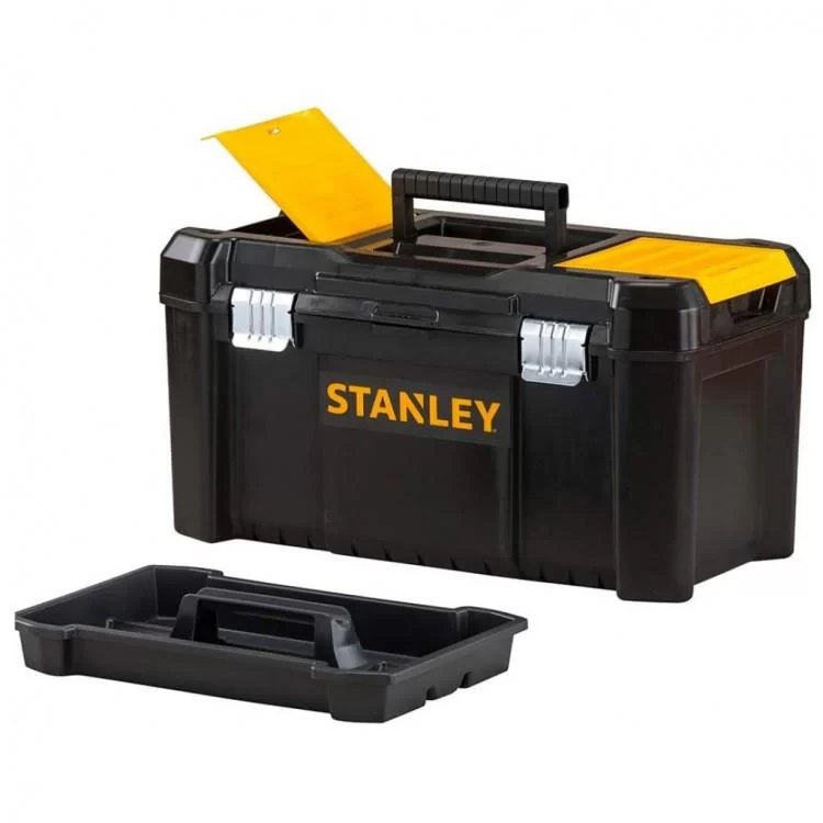 Ящик для инструментов Stanley ESSENTIAL, 19 (482x254x250мм) (STST1-75521) цена 1 177грн - фотография 2