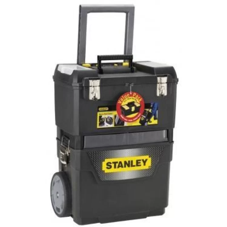 Ящик для інструментів Stanley Mobile Work Center 2 in 1 с колесами (47x30x63) (1-93-968) ціна 4 018грн - фотографія 2