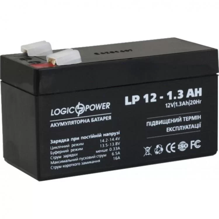 в продажу Батарея до ДБЖ LogicPower LPM 12В 1.3 Ач (4131) - фото 3