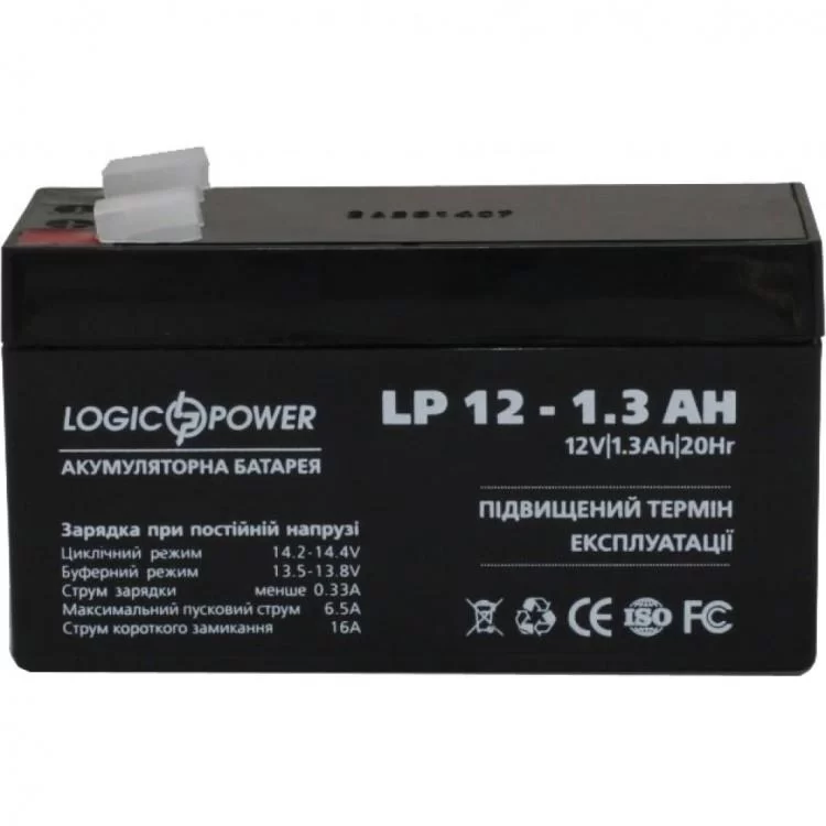 продаємо Батарея до ДБЖ LogicPower LPM 12В 1.3 Ач (4131) в Україні - фото 4
