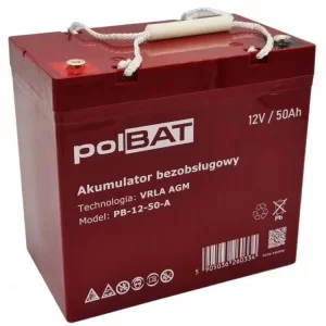 Батарея к ИБП polBAT AGM 12V-50Ah (PB-12-50-A)
