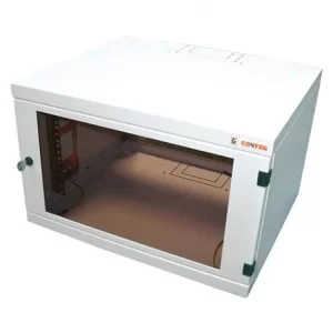 Шкаф настенный Conteg 6U 600x400 removable side panels RAL7035 (RUN-06-60/40)