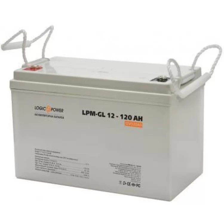 Батарея до ДБЖ LogicPower LPM-GL 12В 120Ач (3870) ціна 10 853грн - фотографія 2