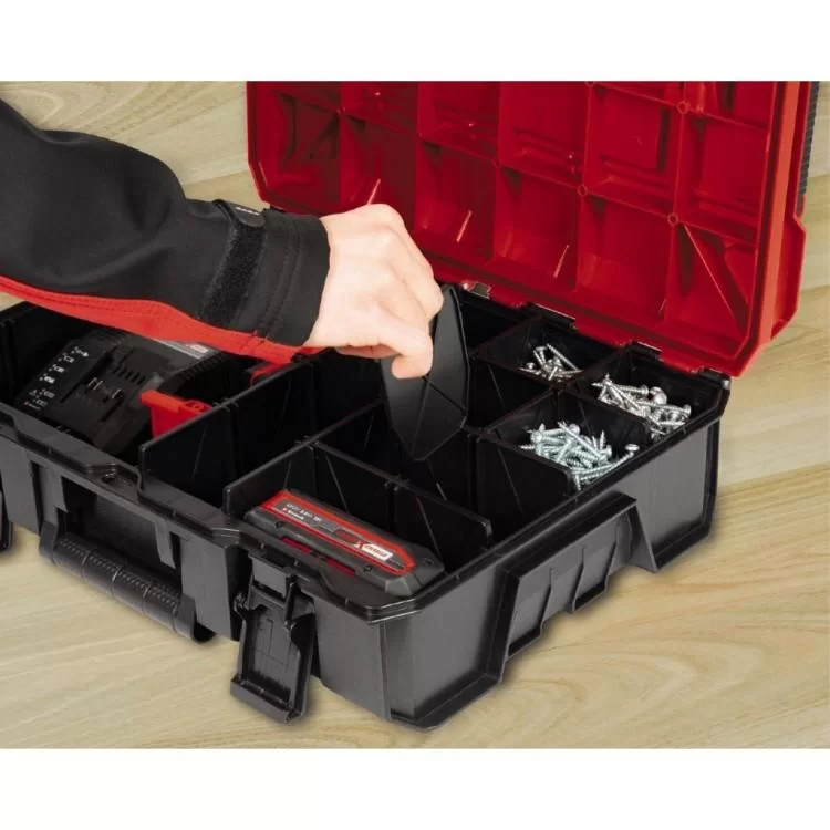 Ящик для инструментов Einhell E-Case S-F (пластик) до 25кг. (4540020) отзывы - изображение 5