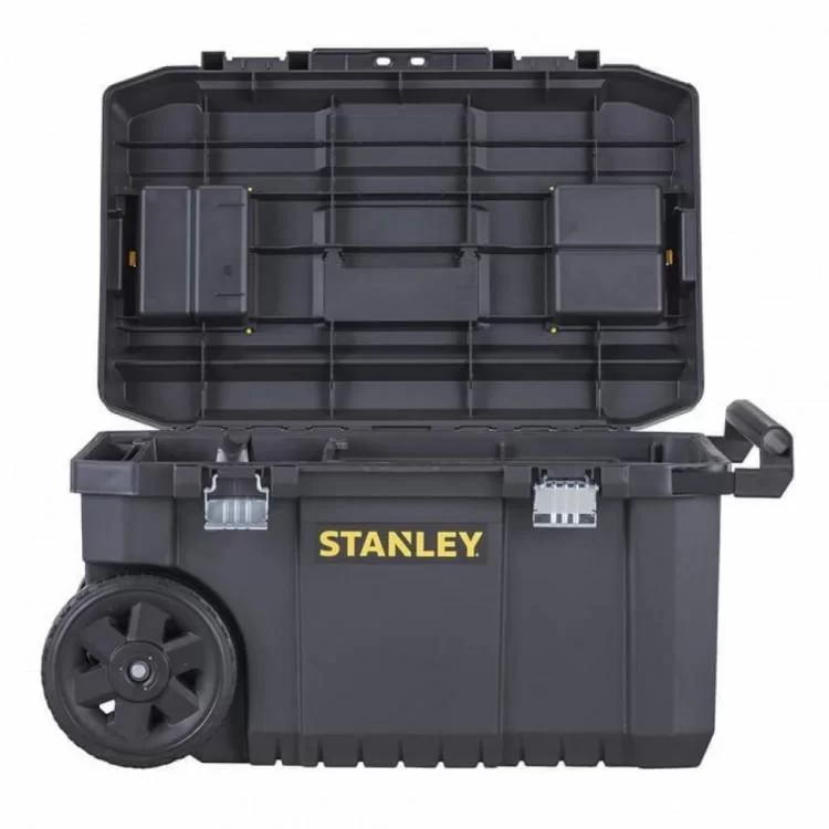 Ящик для инструментов Stanley ESSENTIAL CHEST 66,5x40,5x34,5 на колесах (STST1-80150) цена 3 680грн - фотография 2