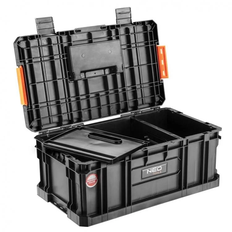 Ящик для інструментів Neo Tools для модульної системи, вантажопідйомність 19 кг. (84-061) ціна 1 499грн - фотографія 2
