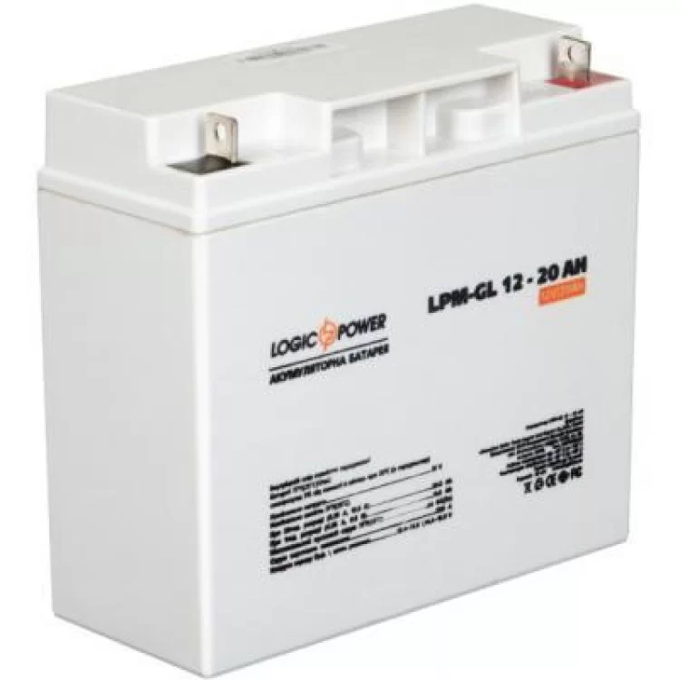 Батарея к ИБП LogicPower LPM-GL 12В 20Ач (5214) цена 2 500грн - фотография 2