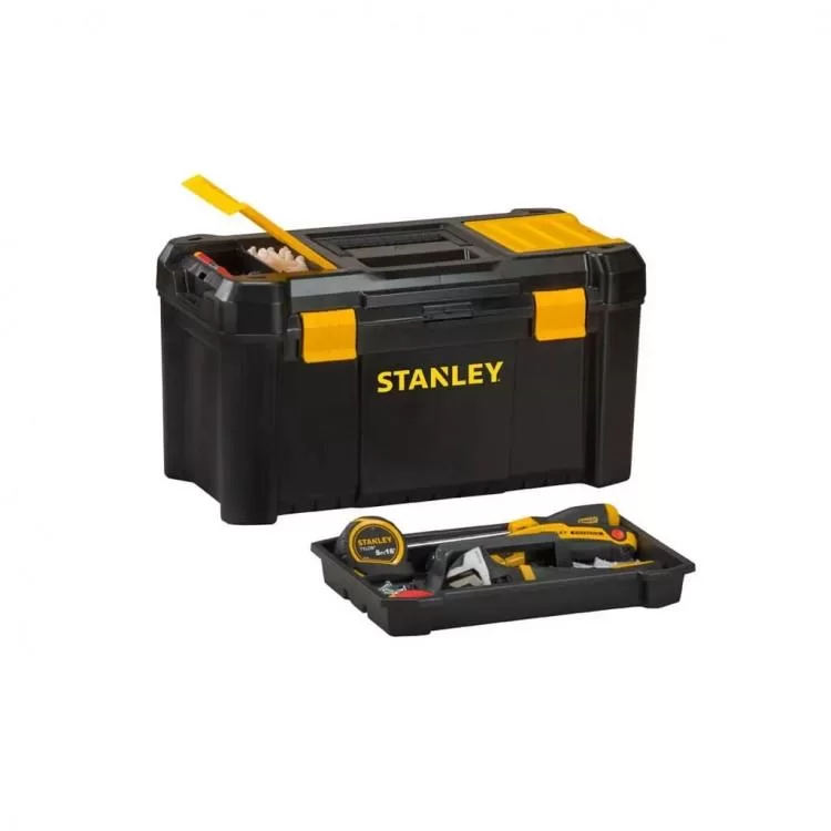 в продаже Ящик для инструментов Stanley ESSENTIAL, 480х250х250 мм (19), пластиковый (STST1-75520) - фото 3