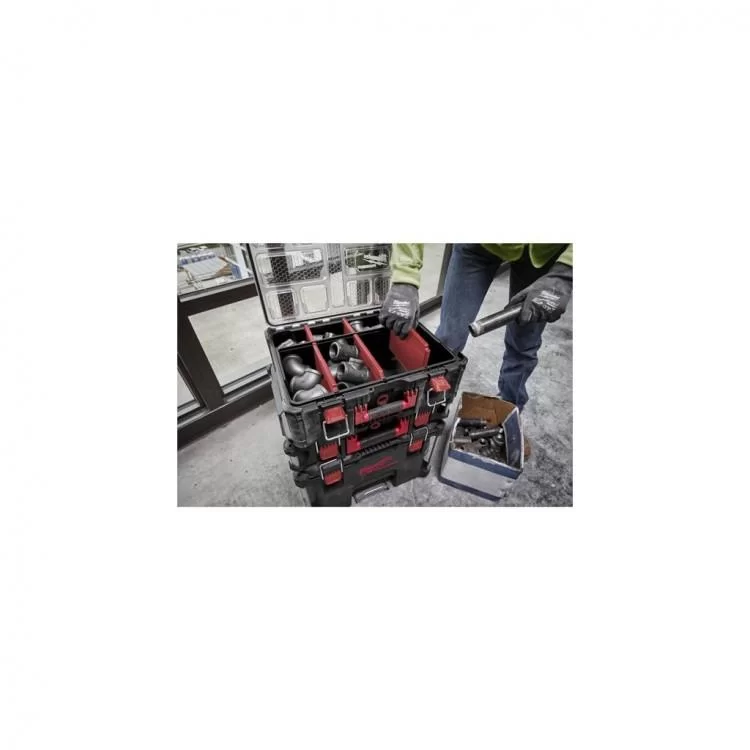 Ящик для инструментов Milwaukee органайзер глубокий PACKOUT 507x386x170 (4932478625) - фото 9