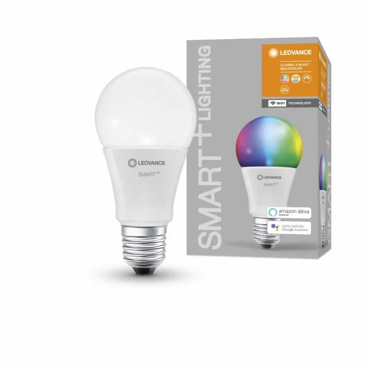 Розумна лампочка Osram LEDSMART+ WiFi A60 9W (806Lm) 2700-6500K + RGB E27 (4058075485396) інструкція - картинка 6