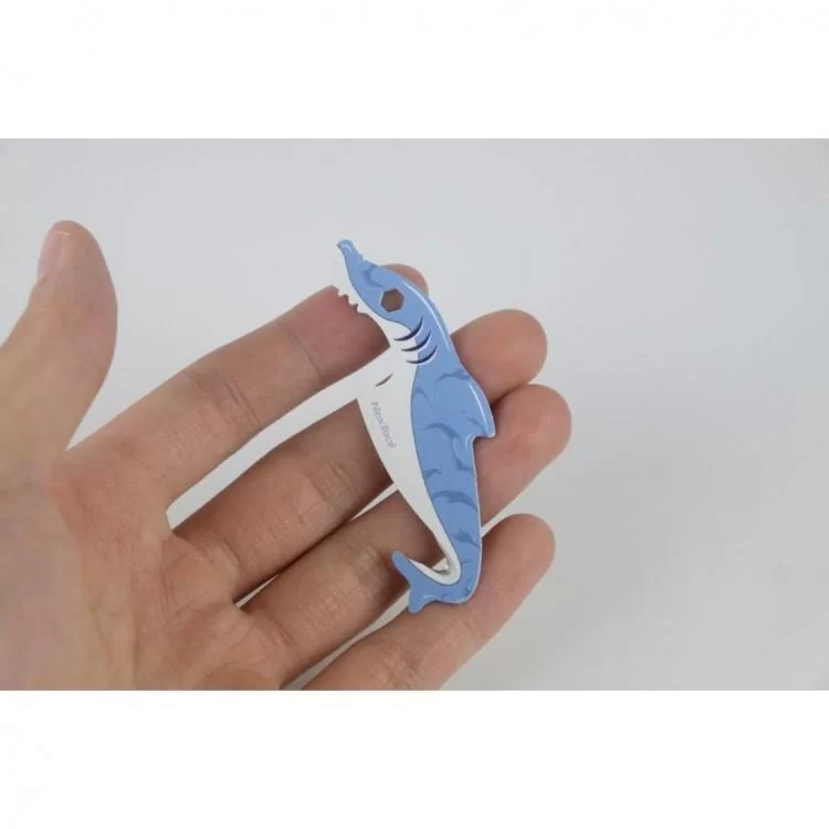 Мультитул NexTool EDC box cutter Shark Blue (KT5521Blue) ціна 190грн - фотографія 2