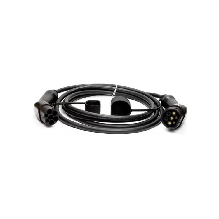 Зарядный кабель для электромобиля HiSmart Type 2 - Type 2, 32A, 7.2кВт, 1 фазний, 5м (EV200016) цена 6 999грн - фотография 2