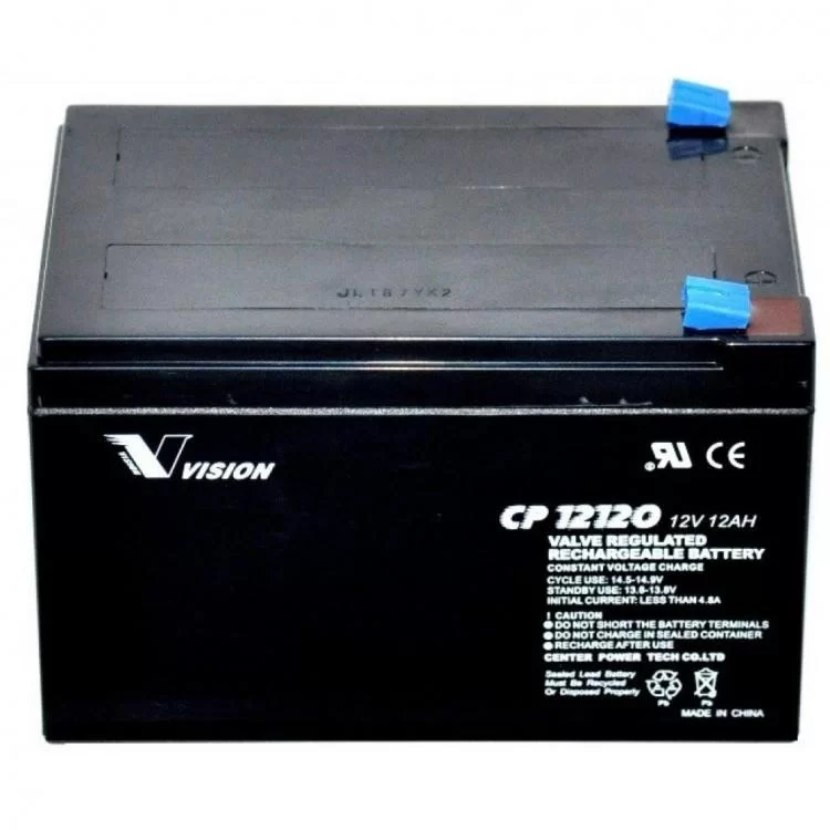 Батарея до ДБЖ Vision CP 12V 12Ah (CP12120) ціна 939грн - фотографія 2