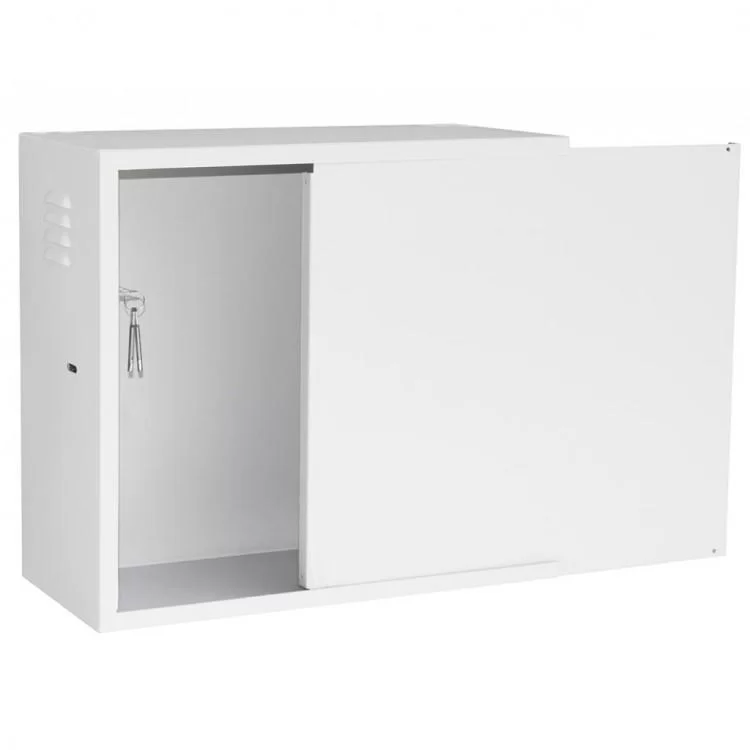 Шкаф настенный Ipcom антивандальный ящик БК-550-з-1-4U К-4550 пенальные двери (ТЦБ-0019581) цена 1 980грн - фотография 2