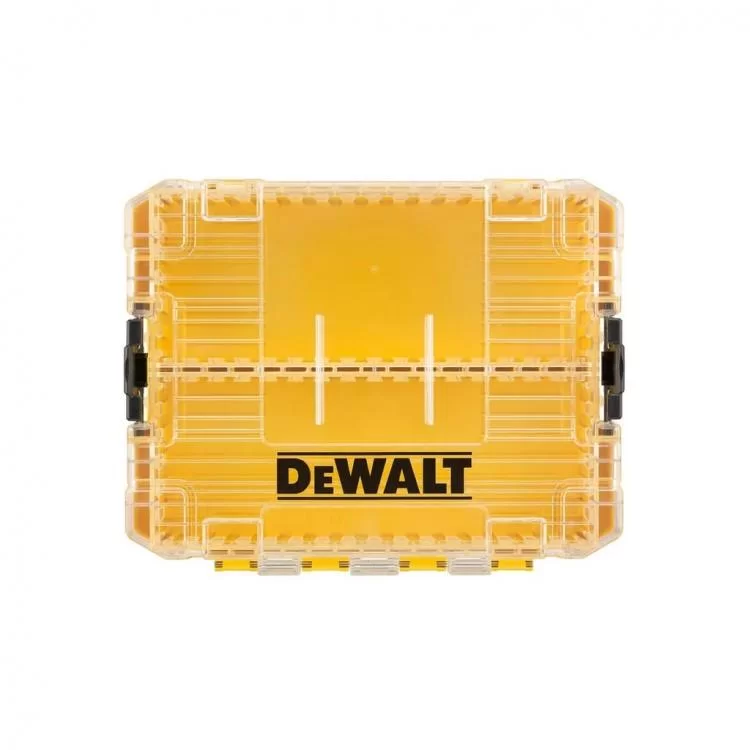 Ящик для инструментов DeWALT для бит системы TSTAK Tough Case М с футляром-2 шт, кассетами для бит 6 шт. (DT70803) цена 609грн - фотография 2
