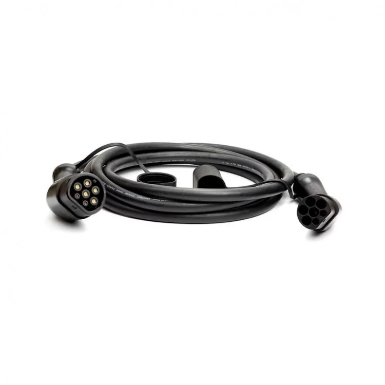Зарядный кабель для электромобиля HiSmart Type 2, 32A, 22кВт, 3 фазный, 5м (EV200023) цена 9 999грн - фотография 2